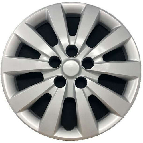 Premium Quality 16" Silver Hubcap/Wheel Cover fits Nissan Sentra, Heavy Duty Construction (ONE single hubcap)