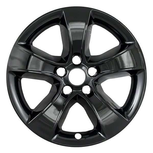 WheelCovers.Com Dodge Charger GLOSS Black Wheel Skin / Hubcap / Wheel Cover 17" GLOSS BLACK 2405 2011 2012 2013 2014 SINGLE 