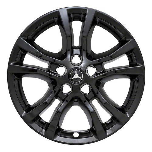 Single 17 Gloss Black Wheel Skin For 2010-2017 Chevy Equinox – IMP-360BLK, ABS Plastic