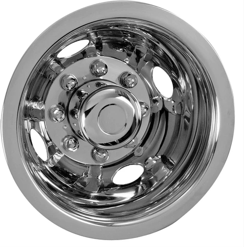 Chevy Chevrolet 16 inch Stainless Steel Dual Wheel Simulator Single Rear