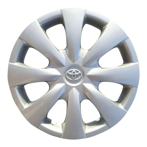 Toyota 2009 2010 2011 2012 2013 Toyota Corolla Hubcap / Wheel Cover 15" 61147 ALL SILVER 