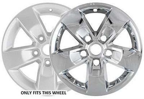 WheelCovers.Com *** IN STOCK READY TO SHIP ***Dodge Ram Chrome Wheel Skins / Hubcaps / Wheel Covers 17" 2448 345X / 7237P 2013 2014 2015 2016 2017 2018 2019 SET OF 4 