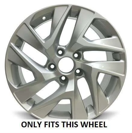 WheelCovers.Com Honda CRV CR-V Black Wheel Skins / Hubcaps / Wheel Covers 17" 64069 2015 2016 2017 SET OF 4 