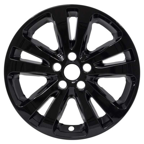 WheelCovers.Com Chrysler 200 Limited Black Wheel Skins / Hubcaps / Wheel Covers 17" 2014 2015 2016 2017 SET OF 4 