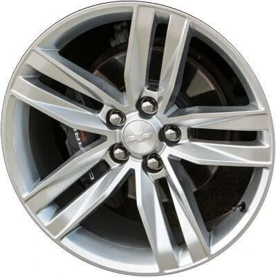 WheelCovers.Com 2016 2017 2018 Chevrolet Camaro Black Wheel Skin / Hubcap / Wheel Cover 5766 5762 20" SINGLE PIECE 