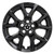 WheelCovers.Com Jeep Cherokee / Grand Cherokee Black Wheel Skins / Hubcaps / Wheel Covers 17" IMP382 Black 9130 2014 2015 2016 2017 2018 SET OF 4 