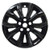 WheelCovers.Com Black Wheel Skin Hubcap for Chevrolet Malibu, 17-inch in stock, ready to ship, featuring a sleek black finish for 2019-2025 models.