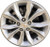 WheelCovers.Com Chevrolet Malibu Black Wheel Skin Hubcap Wheel Cover 17" 5894 7119 440 Compatible with 2019-2024 Chevy Malibu models, in stock and ready to ship, featuring a sleek black finish and a Chevrolet logo at the center.
