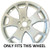 WheelCovers.Com ** IN STOCK READY TO SHIP ** Ford Bronco Sport Black Wheel Skins / Hubcaps / Wheel Covers 17" 2021 95021 SET OF 4 