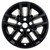 WheelCovers.Com *** SINGLE PIECE *** Jeep Cherokee / Grand Cherokee Black Wheel Skins / Hubcap / Wheel Cover 18" 8918P  9156 9164 9165 9166 2016 2017 2018 2019 