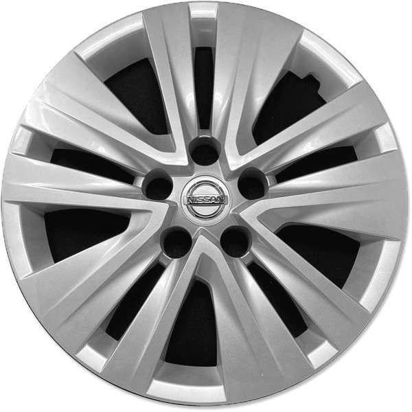 Set Of 4 Silver 16-Inch Push-On Hubcaps For 2005-2006 Nissan Altima - Upgrade Your Auto