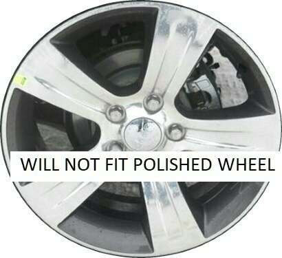 Set of 4 Chrome Wheel Skins for 2011-2017 Jeep Compass Patriot