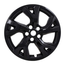 WheelCovers.Com Chevy Chevrolet Equinox 2018 2019 2020 2021 2022  Black 18" Wheel Skins Hub Caps Rim Covers SET OF 4 