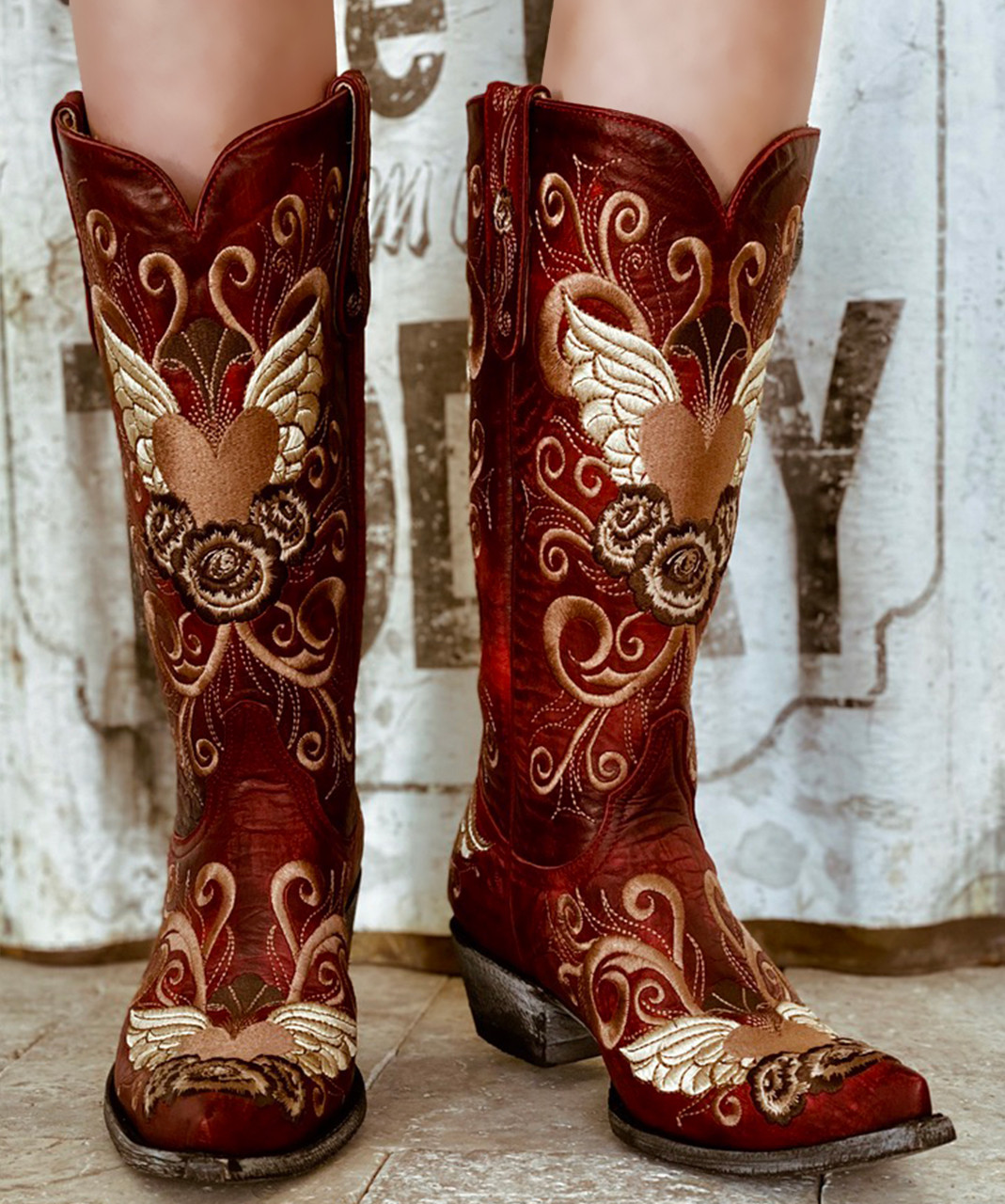 old gringo embroidered boots