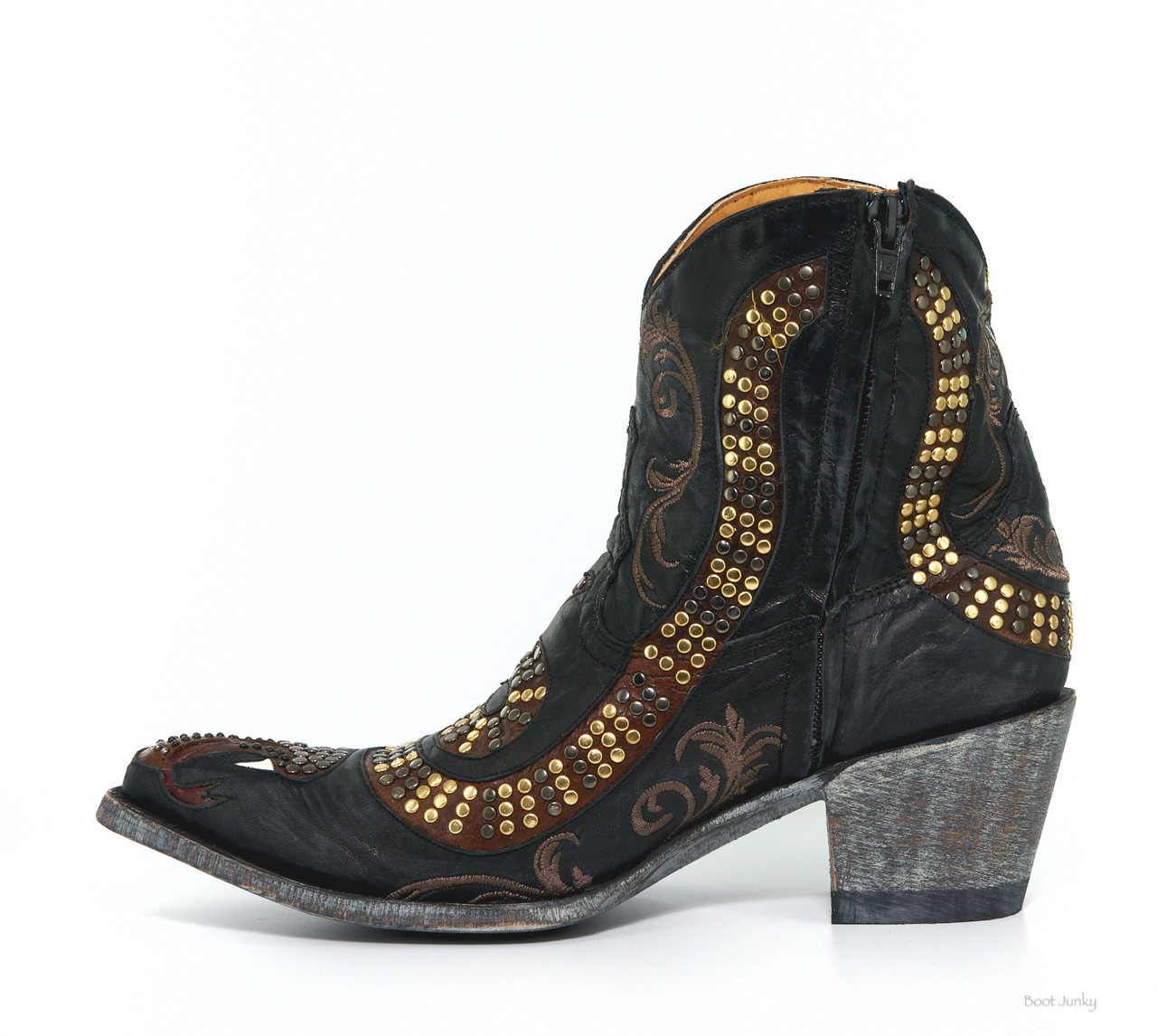 L1177-1 OLD GRINGO SNAKE BLACK GOLD 