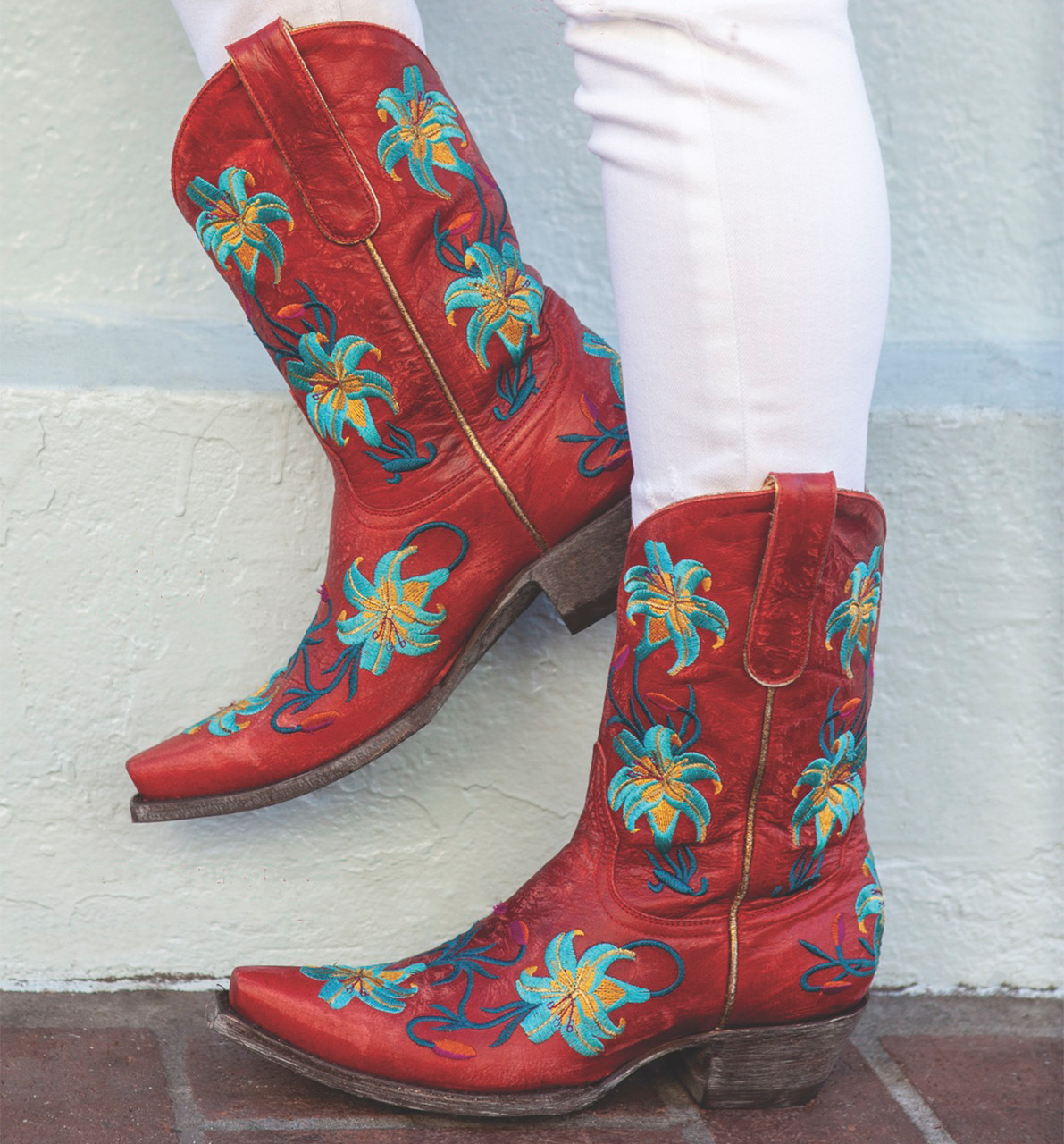 old gringo red boots