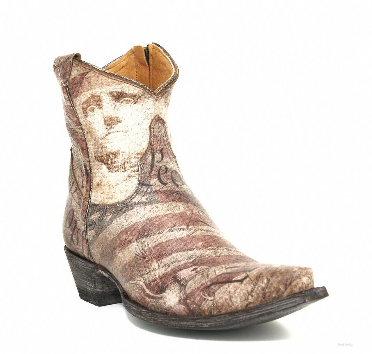 old gringo american flag boots