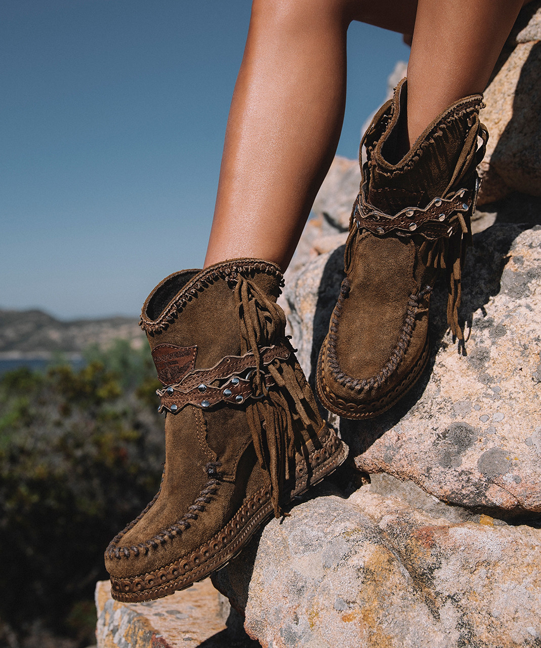 el vaquero roseland moccasin boot