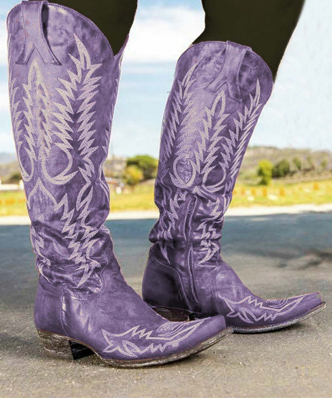 L1213-21* RF Old Gringo Mayra Violet Relaxed Fit 18