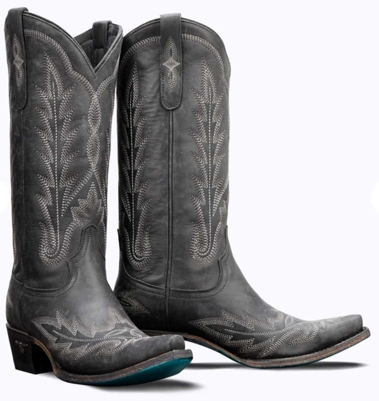 LB0488C Lane Lexington Distressed Jet Black 13