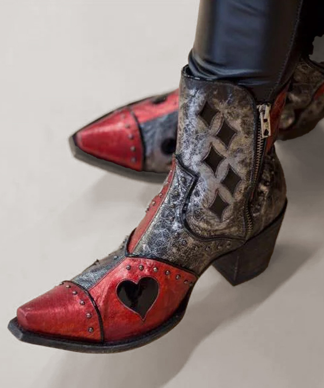 BL3875-1 OLD GRINGO QUINN RED GUNMETAL BLACK 7 display picture 2