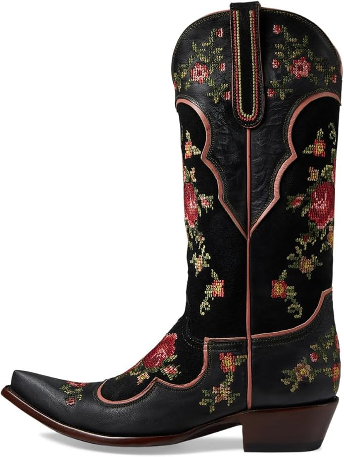 L3756-6 OLD GRINGO BRIDGETTE BLACK EMBROIDERED CROSS STITCH 13