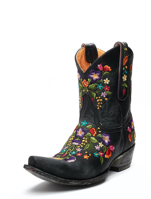 L 841-2 OLD GRINGO SORA VESUVIO BLACK FLORAL 8