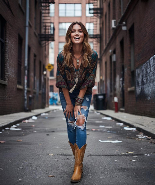 Adding to the ever-popular collection of Nevada boots we offer a soon to be favorite in the signature vesuvio buttery Butter color way which is a Boot Junky exclusive...