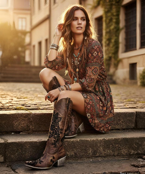 L2310-2 TS4L OLD GRINGO NICOLETTE BRASS BLACK 15