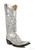 This classic style "Diego"boot is always a great fit. The Old Gringo Diego Silver Metallic boot will be your go-to for any outfit or occasion.  Featuring metallic thread and a 13" shaft, you will always look and feel in style. Either out shopping or touring on your bus...you will look like a rock star in your Old Gringo Diego Silver Nacar Boots

Measurements:

Shaft Height 13"
Shaft Opening 13.5" circum.
Heel Height 1.75"
Snip Toe Profile
Genuine Leather
Medium Width
