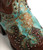 Gorgeous, Double D Ranch by Old Gringo Turquoise Brown Ammunition Cowgirl Boots 
Wildly Western with everything going for it!  

The drama of turquoise & brown leather...

The shine of silvery studs and stamped metal crosses...

The detail of fancy stitching and leather-laced back.  

Turquoise & Brown 

15" shaft

2" heel. 

Old Gringo -Double D Ranch

 
Fits true to size