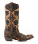 The Old Gringo Abelina features a beautiful hand tooled floral pattern creating a vintage romance feel.  No matter the occasion, the Abelina will fit in, casual or dressed to the nine's this is the cowgirl boot for you.  

* Style number: L2408-3

* Premium Goat Leather.

* 13 inch Chocolate foot and shaft.

* Brown/floral hand-tooled overlay detail.

* Snip toe.

* Single stitch welt.

* Leather lining.

* Leather/cushioned insole.

* Leather outsole.