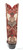 The Old Gringo Grace Red Boots have been expertly embellished and designed with southern sass in mind. Old Gringo handcrafters created a true masterpiece, with artwork set against a background of perfectly vintage, burnt red leather. In the center of the shaft, on both the front and back of the boot, rests a beautifully embroidered brown heart design with cream colored wings. The embroidery seen throughout the boot is completely enchanting, making this pair of cowgirl boots a must have. The Old Gringo Grace Boots are wild and exciting, but still elegant and feminine. Pair these boots with jeans or a dress for any occasion, day or night.

 

Shaft  - 13"
Circumference - 13.5" 
Heel - 9964 (traditional) 
Toe - 4L SNIP
