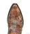 The Old Gringo Sozey Boots are made from soft brass brown leopardito leather. The dark distressing mixes beautifully with the light brown, making these boots the ideal match for any outfit. The Sozey Boots have been decorated with multi color floral embroidery and small crystal stud accents throughout. The bright embroidered flowers are etched in red, pink, green, teal, orange, and blue. 

Measurements:

Shaft Height - 13"
Shaft Opening - 13.5" circum.
Heel:  9964 (traditional) 
Toe - 4L (Snip)