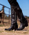 These boots make a statement so you don’t have to.

Double D Ranch’s Rusty Ravine Boot is the perfect cross-over boot – from runway to rodeo play - these kicks do the talking. Hand crafted in calfskin, and detailed with slotted conchos, nail heads and fringe – these collection boots draw their inspiration directly from the early vaqueros.  

Features:

Toe: Southern

Leather: brushed nubuck with calfskin contrast

Heel: tall fashion

Slotted conchos

Nail heads

Fringe

Buckled back strap