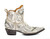 A comeback of our best-seller Dion Short in a Crackled Milk leather . Studded details adds an edgy fashion element over the western stitching that makes it more traditional. A crossover bootie right for the summer.  Scallop shaft cut for that extra twist.   

Our cowboy boots bond the time-honored art of handmade boots with a contemporary flair for fashion. Old Gringo Boots are unique, comfortable and made with the highest quality leathers. We add art to footwear using embroidery, Swarovski crystals, stud patterns, inlay/overlay, hand tooling, painting, and laser etching techniques. Every Old Gringo boot is the culmination of an over 250-step production process performed by our skilled craftsmen. We afford our boots the time to cure, in a climate control that ensures a consistency of fit and comfort of wear expected from Old Gringo collectors. We are known to push the design envelope and try something new and complex. As the leader, we are often copied but never duplicated.

Color: Crackled Milk

Toe:  0 

Heel Height: 1.75 inch