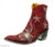 Finely crafted and floral embroidered, these gorgeous leather ankle boots, from the master craftsmen at Old Gringo,  will be the center of attention in any room you enter or with every step you take. Fashioned with a inside zipper, ivory/silver embroidered flowers, stacked leather heels and leather soles the Old Gringo Flora Loca boot is a must have for any collection.

 

HEEL:  SINTINO

TOE:  SINTINO

ALL LEATHER