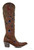 L2839-1 OLD GRINGO PEACOCK 18" DISTRESSED BRASS LEATHER COWGIRL BOOT
