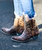 We loved the Old Gringo Klak but also the Polo Chale so why not have the best of both worlds!  Introducing the EXCLUSIVE Boot Junky Old Gringo Klak crystal boots with the Polo Chale hand tooled flair.

This boot has it all!  The distressed natural leather boots with black etched hand tooled sugar skull on the toe and shaft are over the top. The best part of course are the Swarovski crystals.   Not only will you look bad to the bone in the Old Gringo Klak Boots, but you'll also sparkle and shine the whole time.  The shorter boot shaft makes them great for any season or reason - easily worn with jeans or dresses! You'll be comfortable all day in the traditional heel and snip toe.  

Measurements:

Shaft Height - 7"
Shaft Opening - 12"
Heel - 9964 (traditional)
Toe - snip