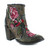 BL3184-1 OLD GRINGO CARLA DISTRESSED KHAKI FLORAL ANKLE BOOTS
