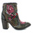 BL3184-1 OLD GRINGO CARLA DISTRESSED KHAKI FLORAL ANKLE BOOTS