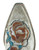 L3183-2 OLD GRINGO CARLA CRACKLED MILK WHITE WEDGEWOOD BROWN FLORAL 13" BOOTS
