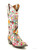 These Old Gringo Klak boots have such an exciting design, you’ll have everyone’s attention when you walk in the room! 
Based off of sugar skulls, traditionally used to celebrate Day of the Dead, these boots have a bright, multi-colored embroidery all over that make the design pop against the sleek eye popping Old Gringo signature distressed leather.