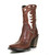 Here is your ultimate multi-tasker for work or play – this mid-calf boot adds a western edge to your wardrobe, ups your boho dressing game, and adds a bit of bling to your step with its engraved silver heel cap. The Cattleman Boot will be one of the most hardworking pieces in your wardrobe.

toe: snip
leather: leather, contrast leather
heel: engraved silver heel caps (3.19")
shaft: 7"
features: nail heads, western stitching
closure: back zipper