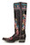 BEAUTIFUL PAIR OF CHOCOLATE LEATHER BOOTS WITH TURQUOISE OVERLAY TOOLING AND TOOLED FLOWERS. THE TWO DIFFERENT COLORED LEATHERS ARE PERFECTLY CRAFTED BY OLD GRINGOS DESIGNERS. THE HAND TOOLING WORK MAKES THESE BOOTS STAND OUT! THESE BOOTS PAIR WONDERFULLY WITH YOUR FAVORITE PAIR OF SKINNY JEANS! BECAUSE OF THE INTRICATE TOOLING DESIGN, THESE BOOTS CAN BE WORN CASUALLY OR ALL DOLLED UP! 

Measurements:

Shaft Height - 18"
Heel - 4 Long
Toe - Snip