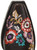 BEAUTIFUL PAIR OF CHOCOLATE LEATHER BOOTS WITH TURQUOISE OVERLAY TOOLING AND TOOLED FLOWERS. THE TWO DIFFERENT COLORED LEATHERS ARE PERFECTLY CRAFTED BY OLD GRINGOS DESIGNERS. THE HAND TOOLING WORK MAKES THESE BOOTS STAND OUT! THESE BOOTS PAIR WONDERFULLY WITH YOUR FAVORITE PAIR OF SKINNY JEANS! BECAUSE OF THE INTRICATE TOOLING DESIGN, THESE BOOTS CAN BE WORN CASUALLY OR ALL DOLLED UP! 

Measurements:

Shaft Height - 18"
Heel - 4 Long
Toe - Snip