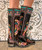 BEAUTIFUL PAIR OF CHOCOLATE LEATHER BOOTS WITH TURQUOISE OVERLAY TOOLING AND TOOLED FLOWERS. THE TWO DIFFERENT COLORED LEATHERS ARE PERFECTLY CRAFTED BY OLD GRINGOS DESIGNERS. THE HAND TOOLING WORK MAKES THESE BOOTS STAND OUT! THESE BOOTS PAIR WONDERFULLY WITH YOUR FAVORITE PAIR OF SKINNY JEANS! BECAUSE OF THE INTRICATE TOOLING DESIGN, THESE BOOTS CAN BE WORN CASUALLY OR ALL DOLLED UP! 

Measurements:

Shaft Height - 18"
Heel - 4 Long
Toe - Snip