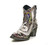 The Old Gringo Snake Zipper Boots are a one in a million design! 

This fashion forward snake print Capre Diamant leather is decorated with scroll embroidery and studded snake designs. 

Sizzle with style in these Old Gringo Booties!

Measurements:

Shaft Height - 7"
Heel Height - 2.5" (Sintino)
Toe - Round Pointed (Sintino)
Standard Width