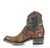 L1697-6 OLD GRINGO POLO CHALE QUEENSWOOD 7" TAN SNUFF DISTRESSED BLACK NATURAL HANDTOOLED BOHO ANKLE BOOTS