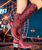 These boots are so striking! The red leather and those Belinda studs make a boot that capture your gaze! The leather is so soft and supple. If you love Belinda (and what's not to love about Belinda?!) these red boots are a must!!  